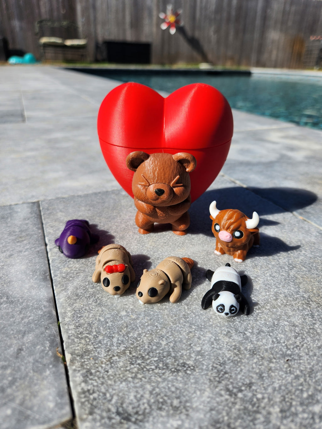 Bear Heart Container