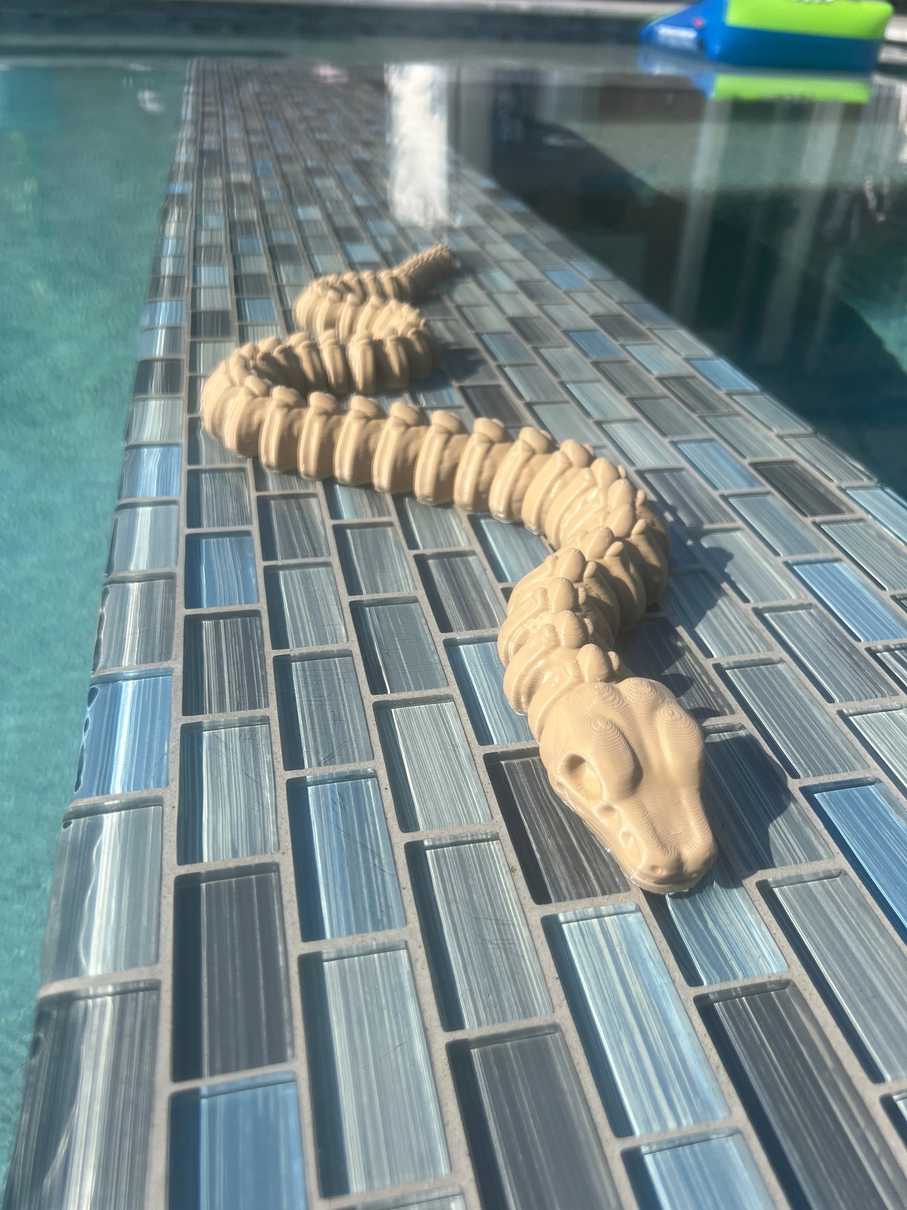 Extra Large Bone Snake