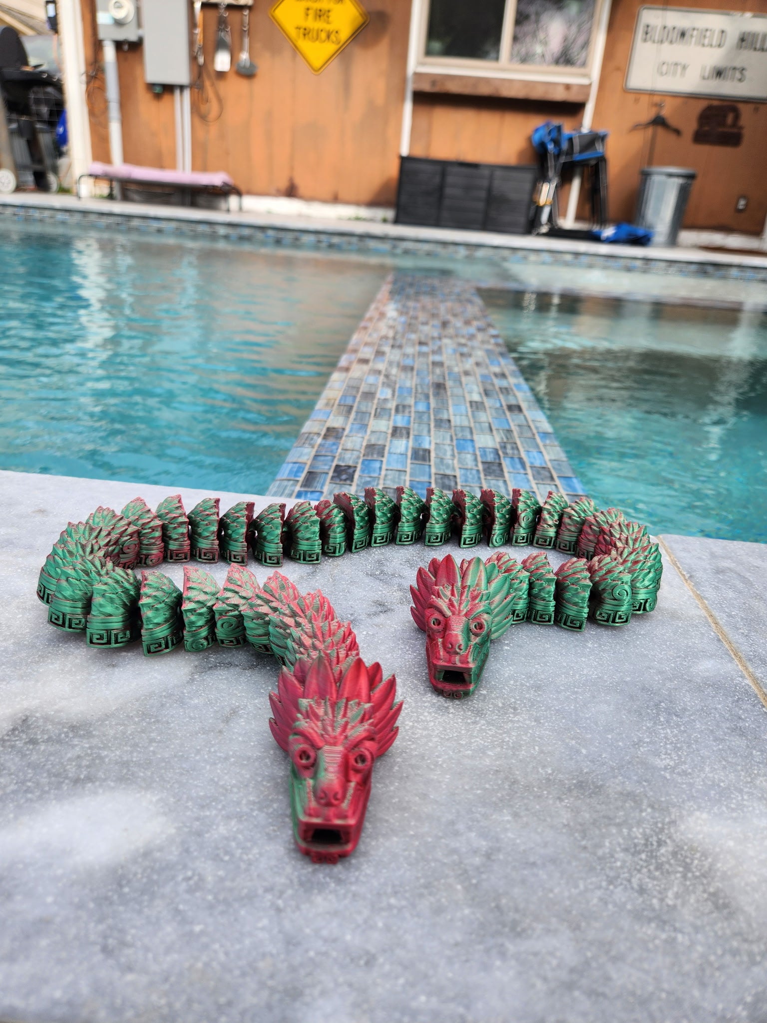 Extra Large Double Head Dragon