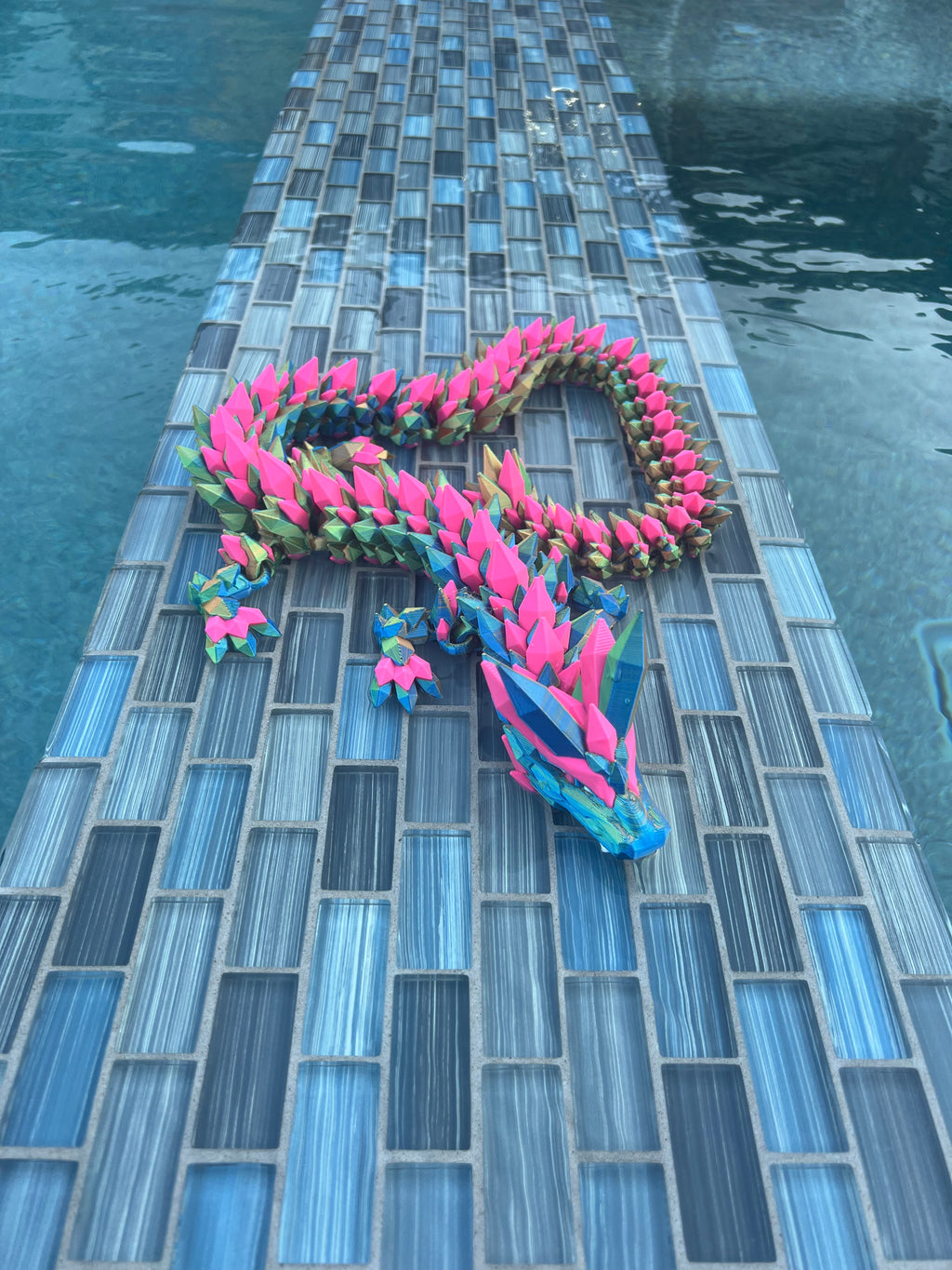 Extra Large Crystal Dragon