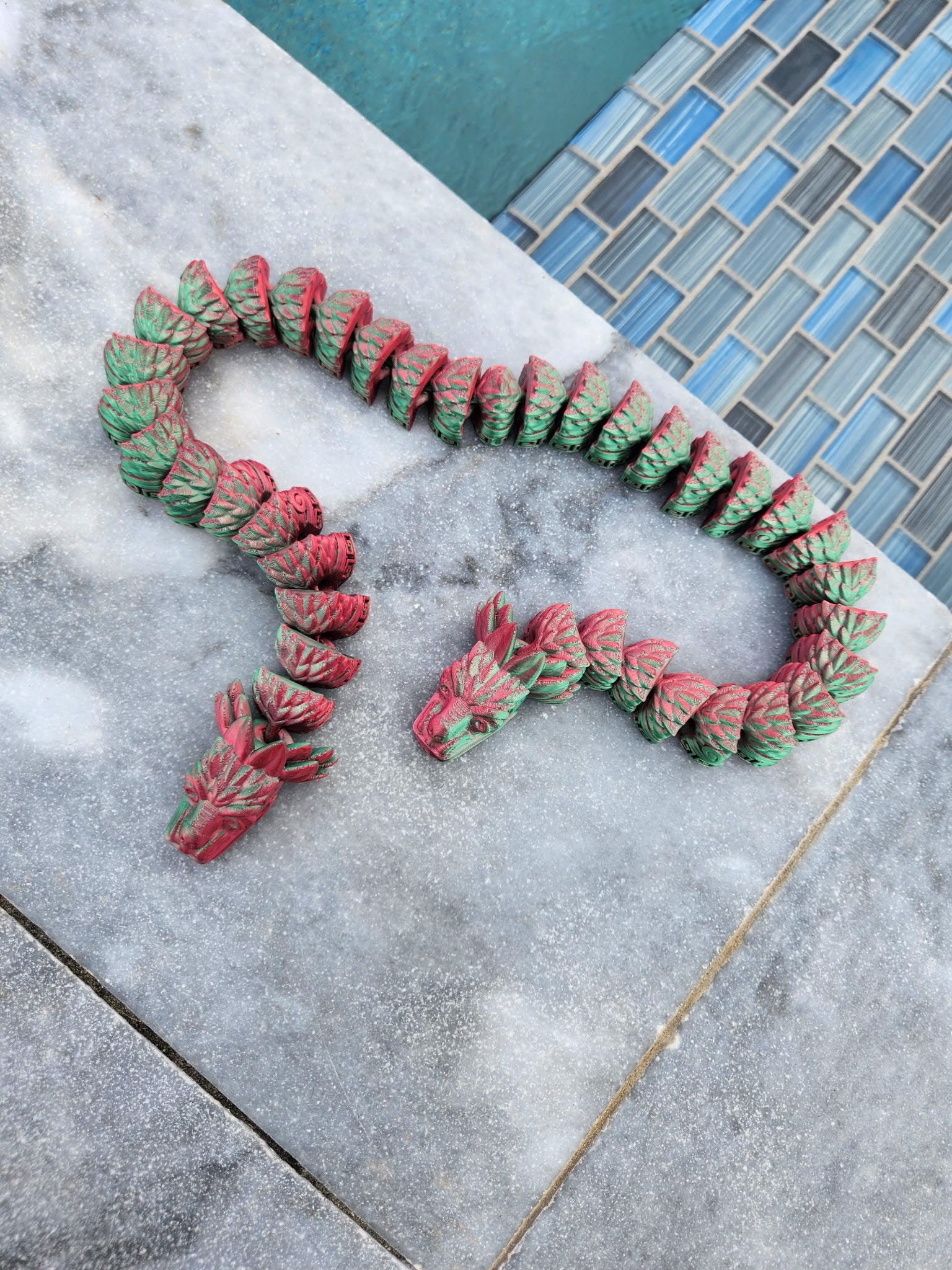 Extra Large Double Head Dragon