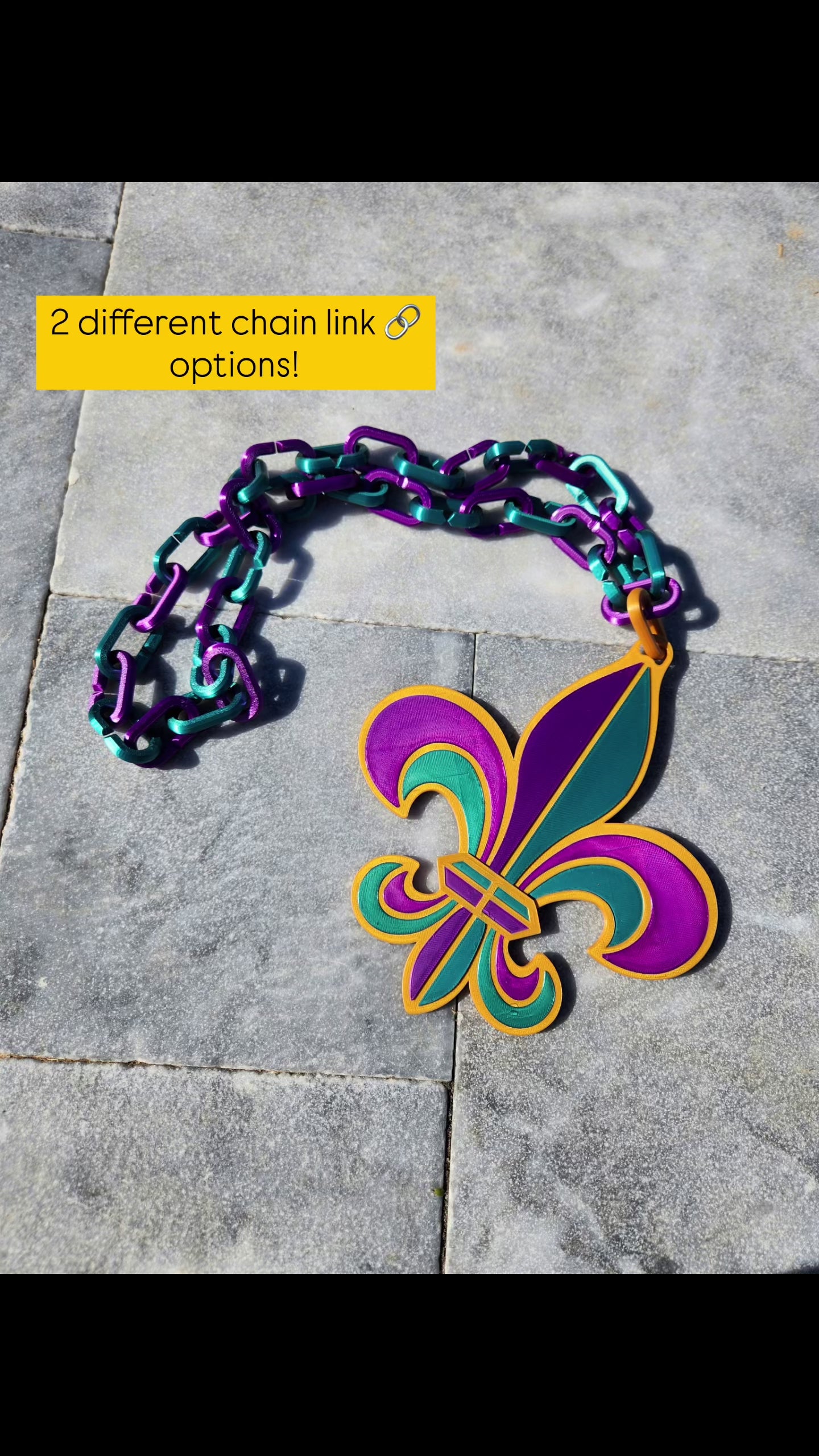 Mardi Gras Chain